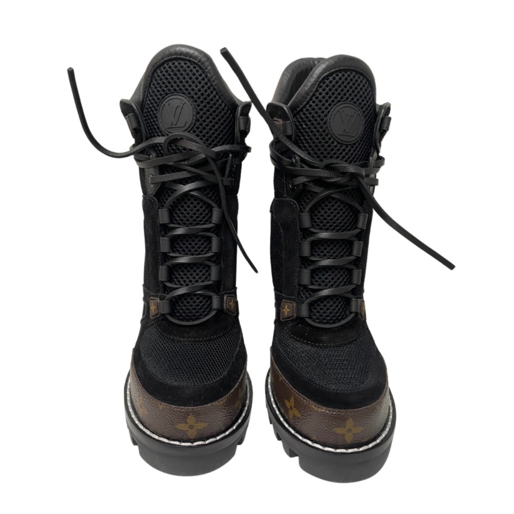 New Louis Vuitton Monogram High Heel Star Trail Boots - Picture 3 of 8